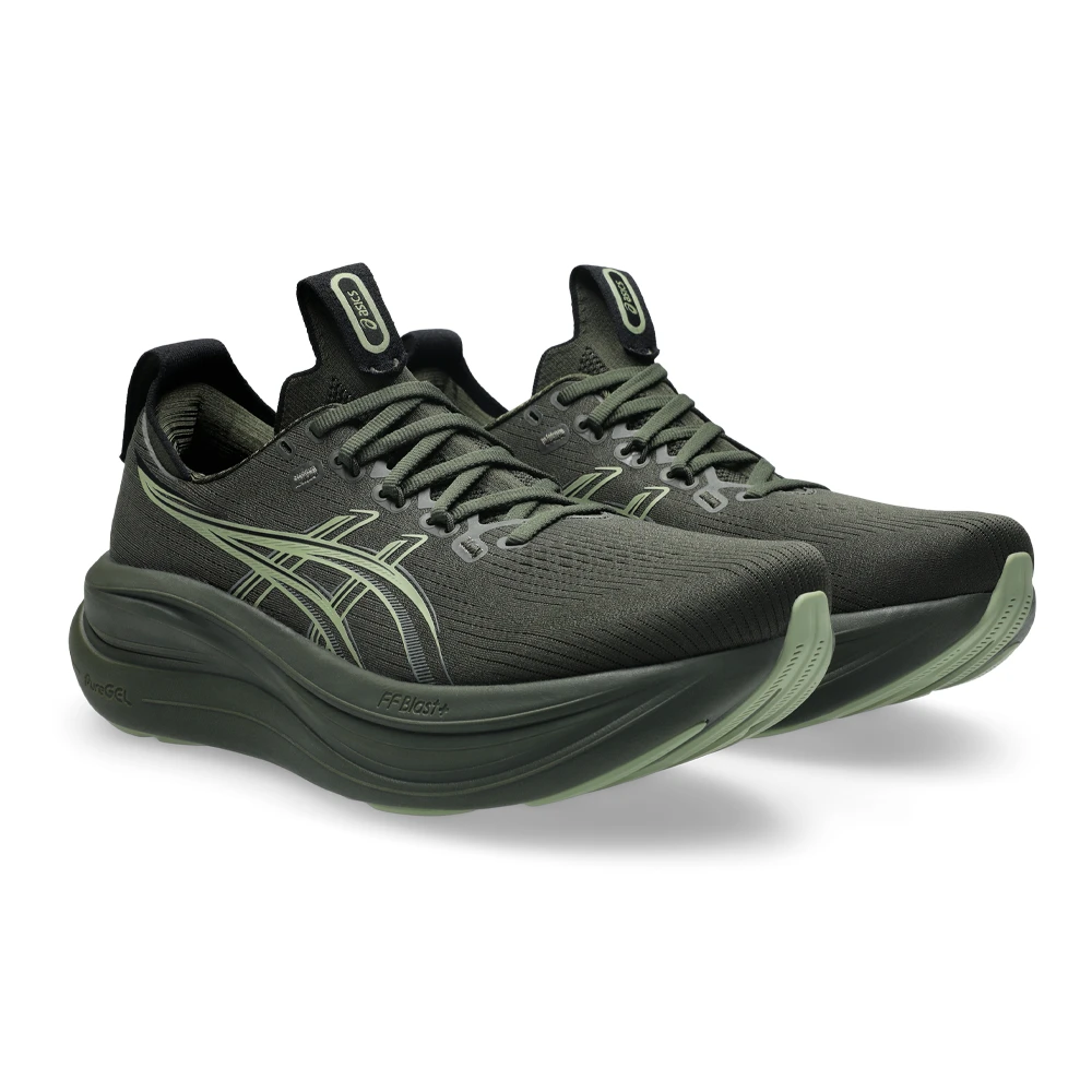 Asics Gel-Nimbus 28 Men's Running Shoes | Vintage Khaki/Khaki Green