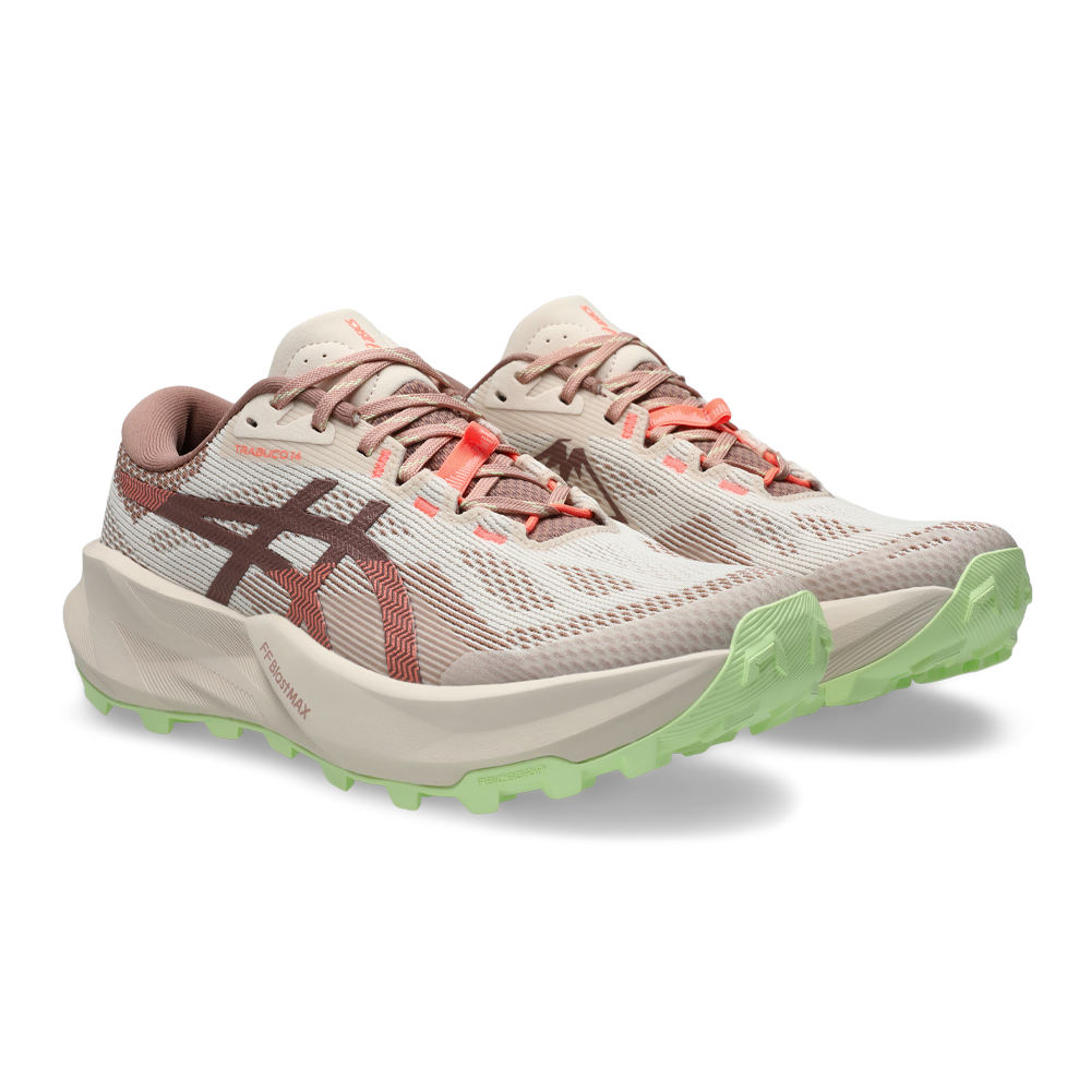 Asics Trabuco 14 Women's Trail Running Shoes | Rose Dust/Umeboshi