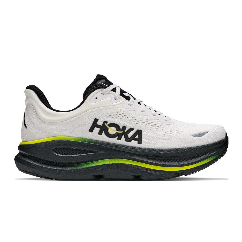 Hoka Bondi 9 Men's Running Shoes | White