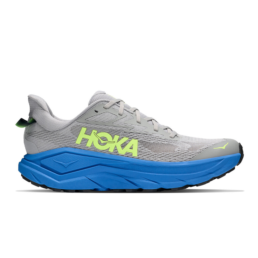 Hoka Challenger 8 Men's Trail Running Shoes | Stardust/Virtual Blue