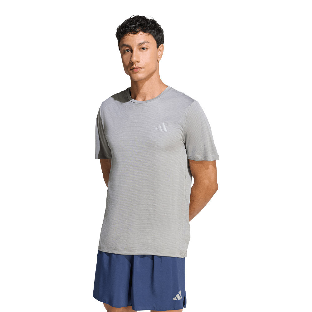 adidas adi365 Essentials Men's Running T-Shirt | Medium Grey Heather