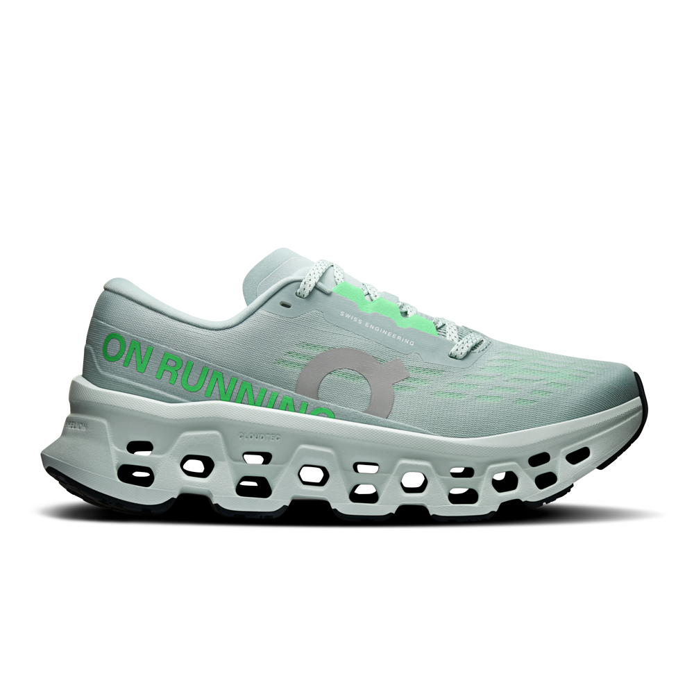 On Running On Cloudmonster 3 Women's Running Shoes (D Width) | Brook/Flurry