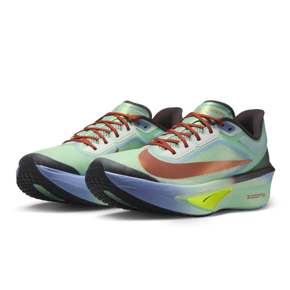 Nike Zoom Fly 6 Men's Running Shoes | Steam/Rugged Orange/Frosted Spruce