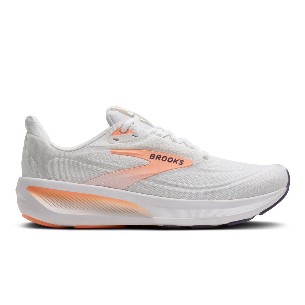 Brooks Revel 9 Women's Running Shoes | White/Cyber Peach/Purple