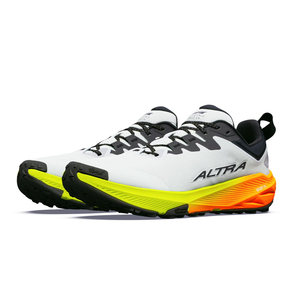 Altra Experience Wild 3 Plus Men's Trail Running Shoes | Ice/Black/Safety Yellow