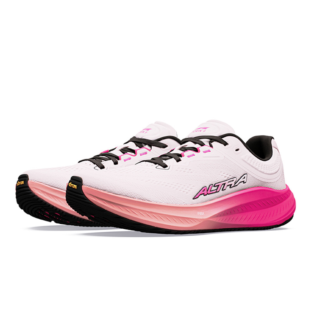 Altra Torin 9 Women's Running Shoes | Coconut Cream/Pink Glow