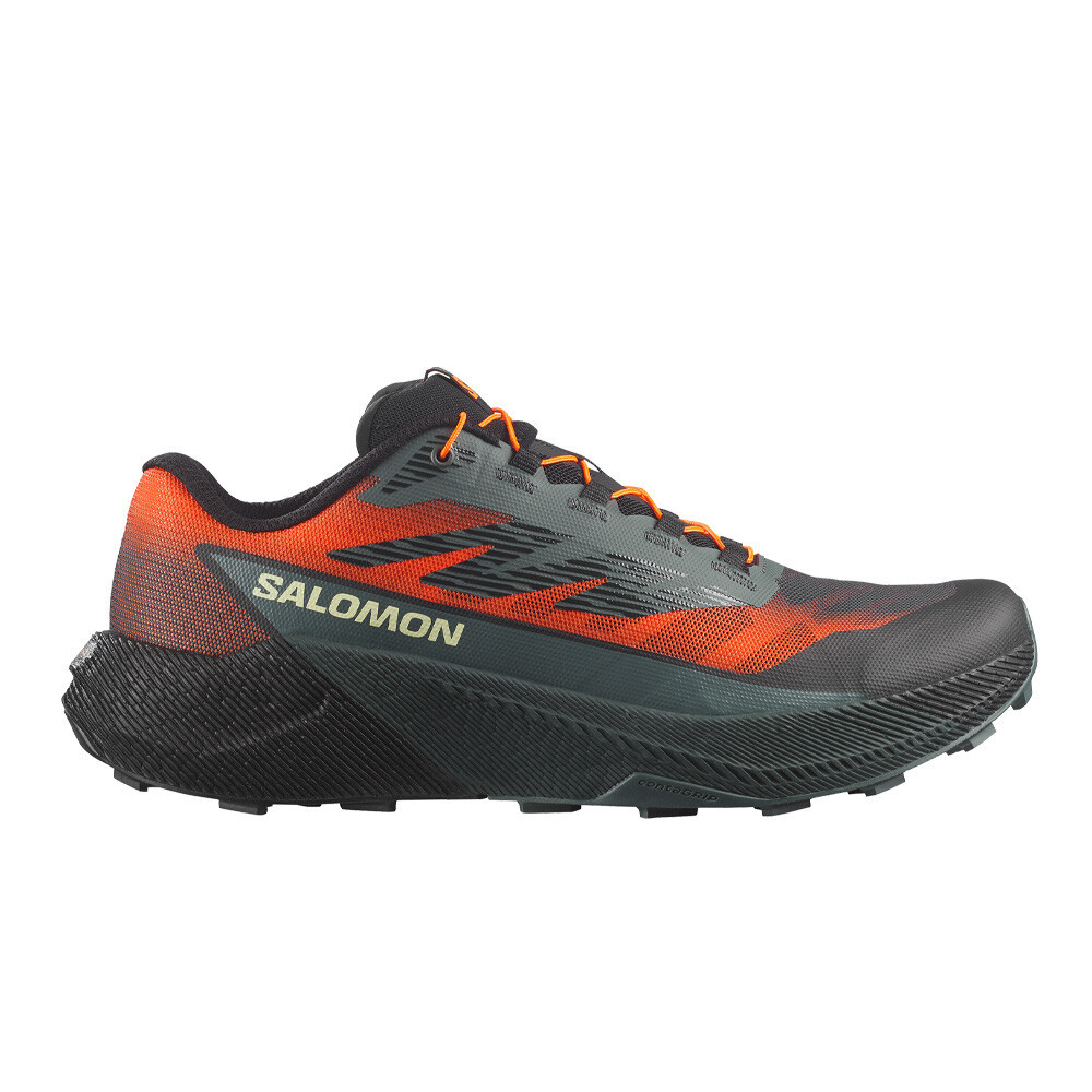 Salomon Pulsar Men's Trail Running Shoes | Urban Chic/Shocking Orange/Lime Cream
