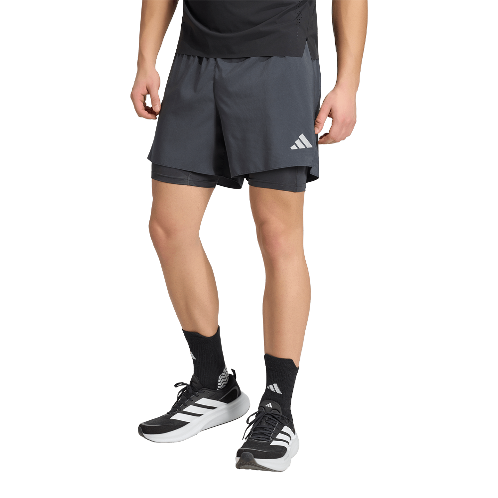 adidas ADI365 Essentials 2-In-1 Men's Shorts | Carbon
