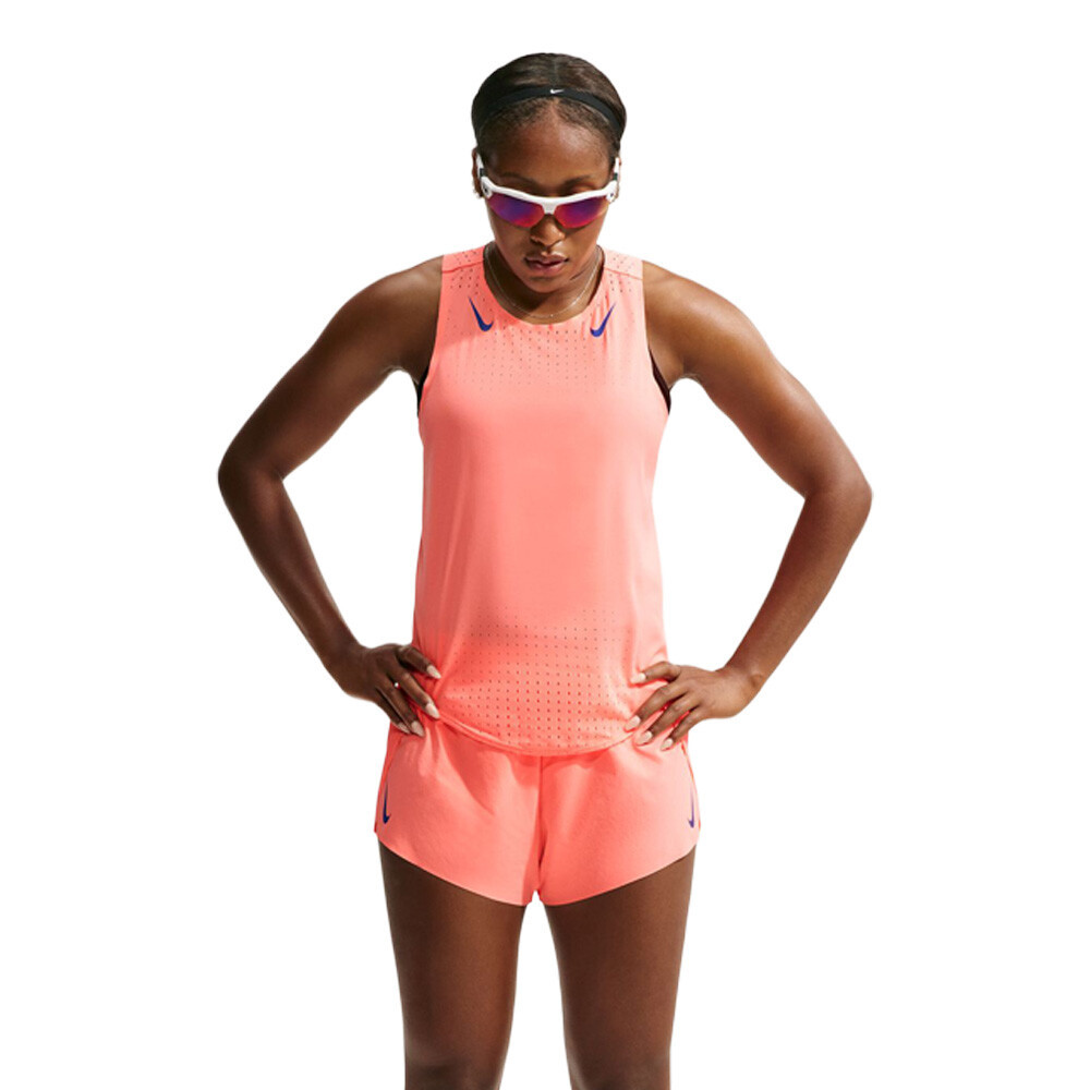 Nike AeroSwift Dri-FIT ADV Women's Running Vest | Atomic Pink/Old Royal