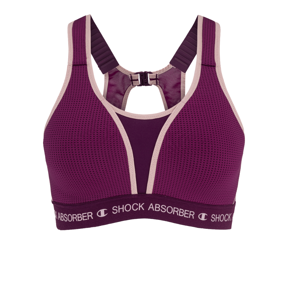 Shock Absorber Ultimate Run Padded Women's Sports Bra | Dark Purple