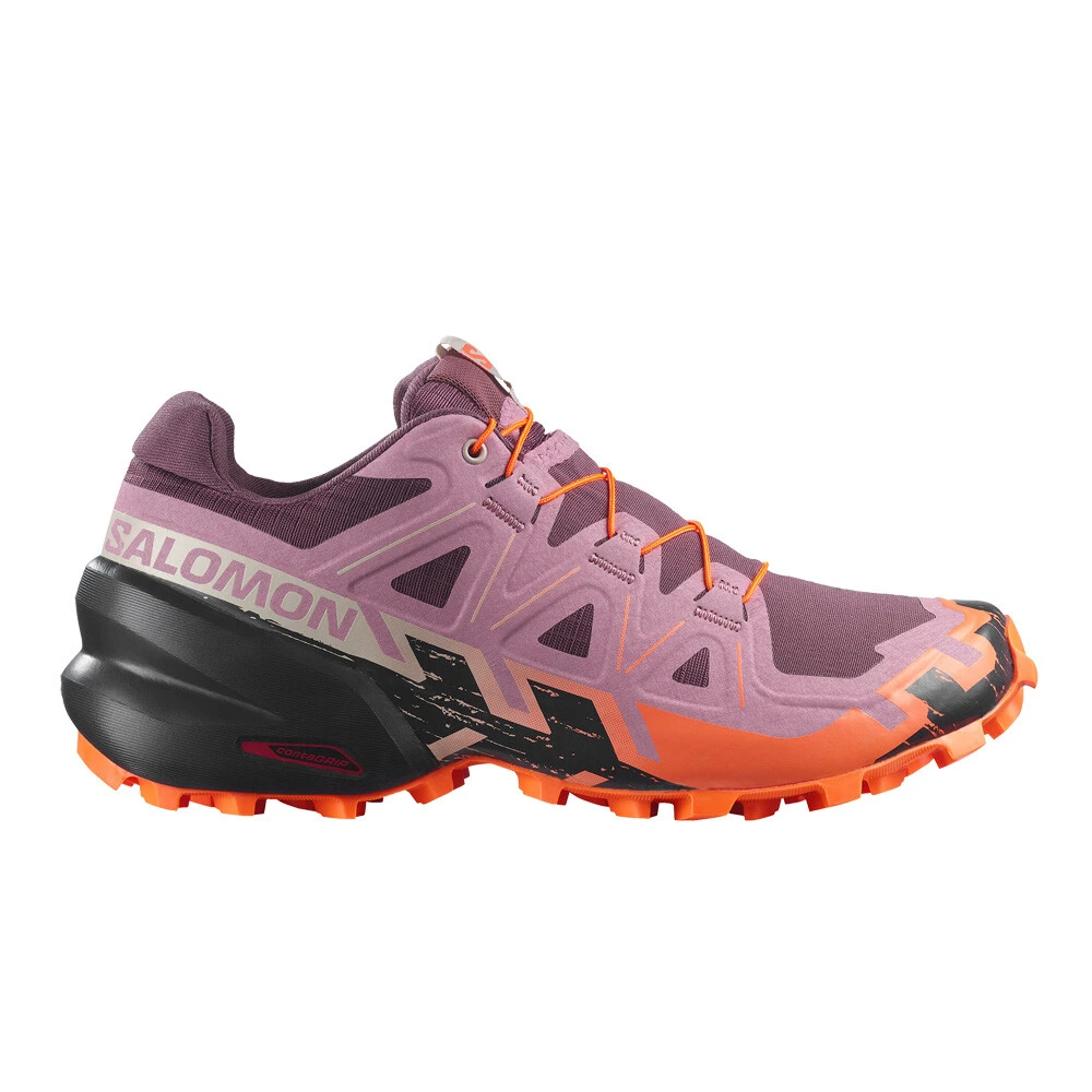 Salomon Speedcross 6 Women's Trail Running Shoes | Huckleberry/Dusky Orchid/Nectarine