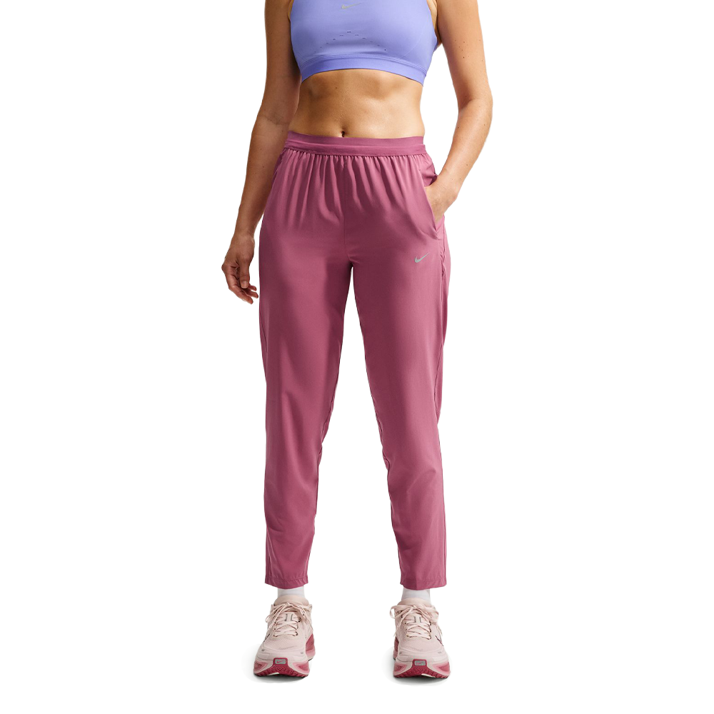 Nike Tempo Dri-FIT Mid Rise 7/8 Women's Running Pants | Pink Smoke/Reflective Silver