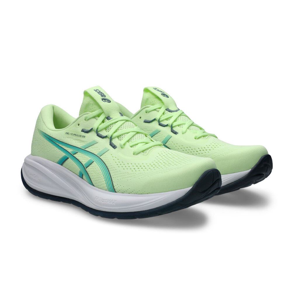 Asics Gel-Cumulus 28 Men's Running Shoes | Illuminate Yellow/Energy Aqua