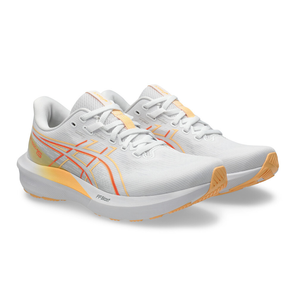 Asics GT-1000 15 Women's Running Shoes | White/Vivid Coral