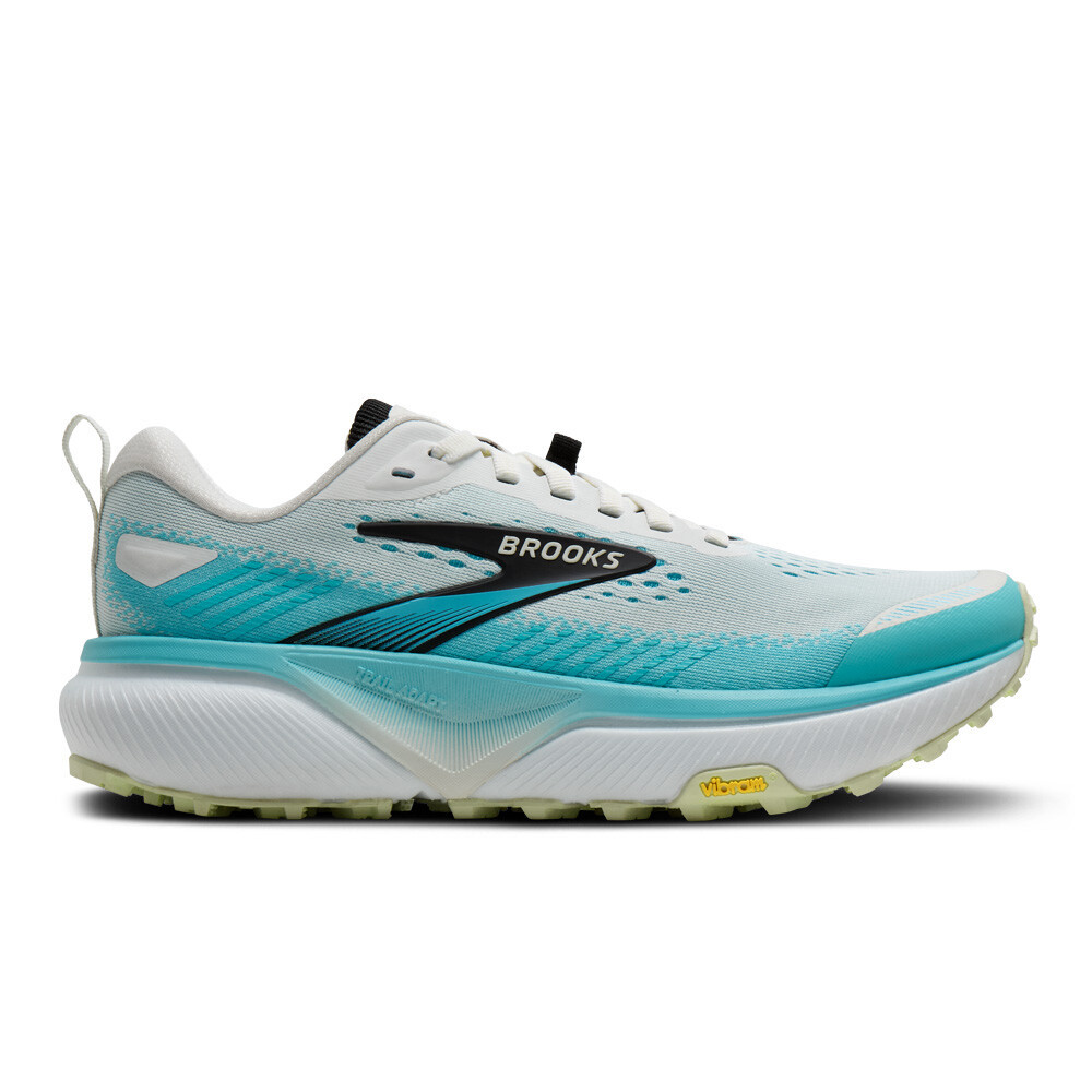 Brooks Cascadia 20 Women's Trail Running Shoes | White/Blue/Black