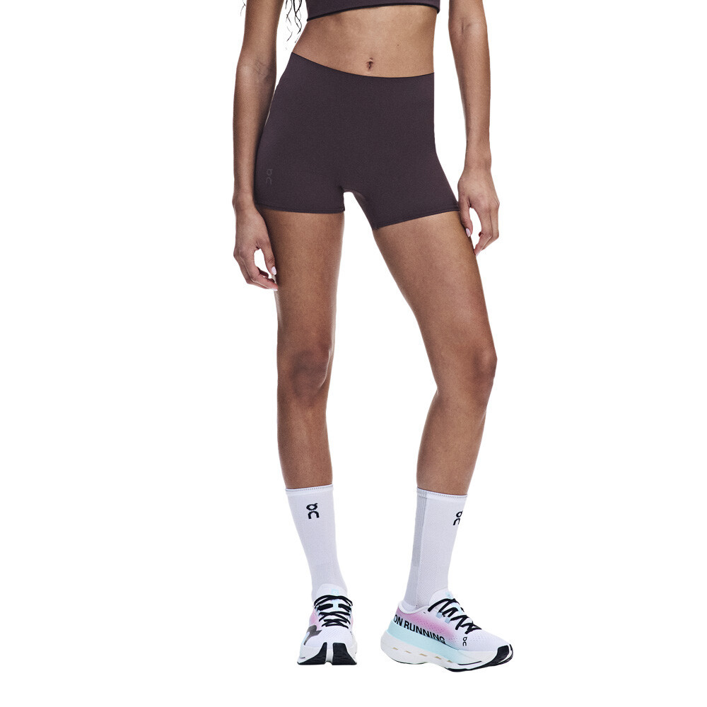 On Running On Zero Women's Tight Running Shorts | Purple