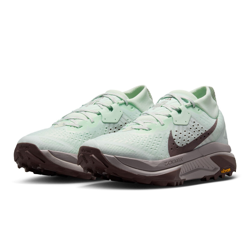 Nike ACG Zegama Women's Trail Running Shoes | Barely Green/Silver Lilac/Tattoo