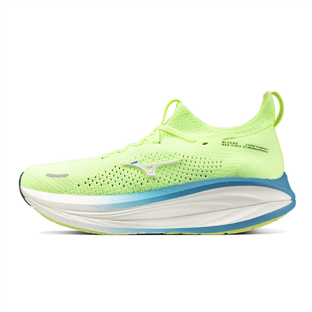 Mizuno Neo Vista 3 Men's Running Shoes | Lime Pulp/White/Blue Jewel