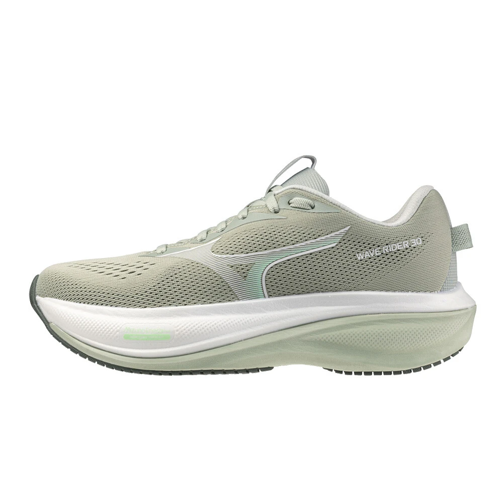 Mizuno Wave Rider 30 Women's Running Shoes | Balsam Green/Mentholated/White