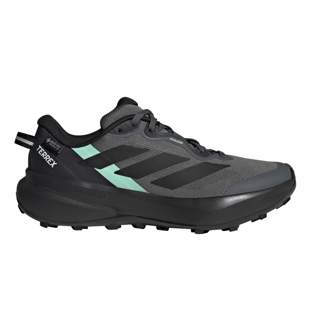 adidas Terrex Tracefinder Plus GORE-TEX Women's Trail Running Shoes | Grey Five/Core Black/Carbon