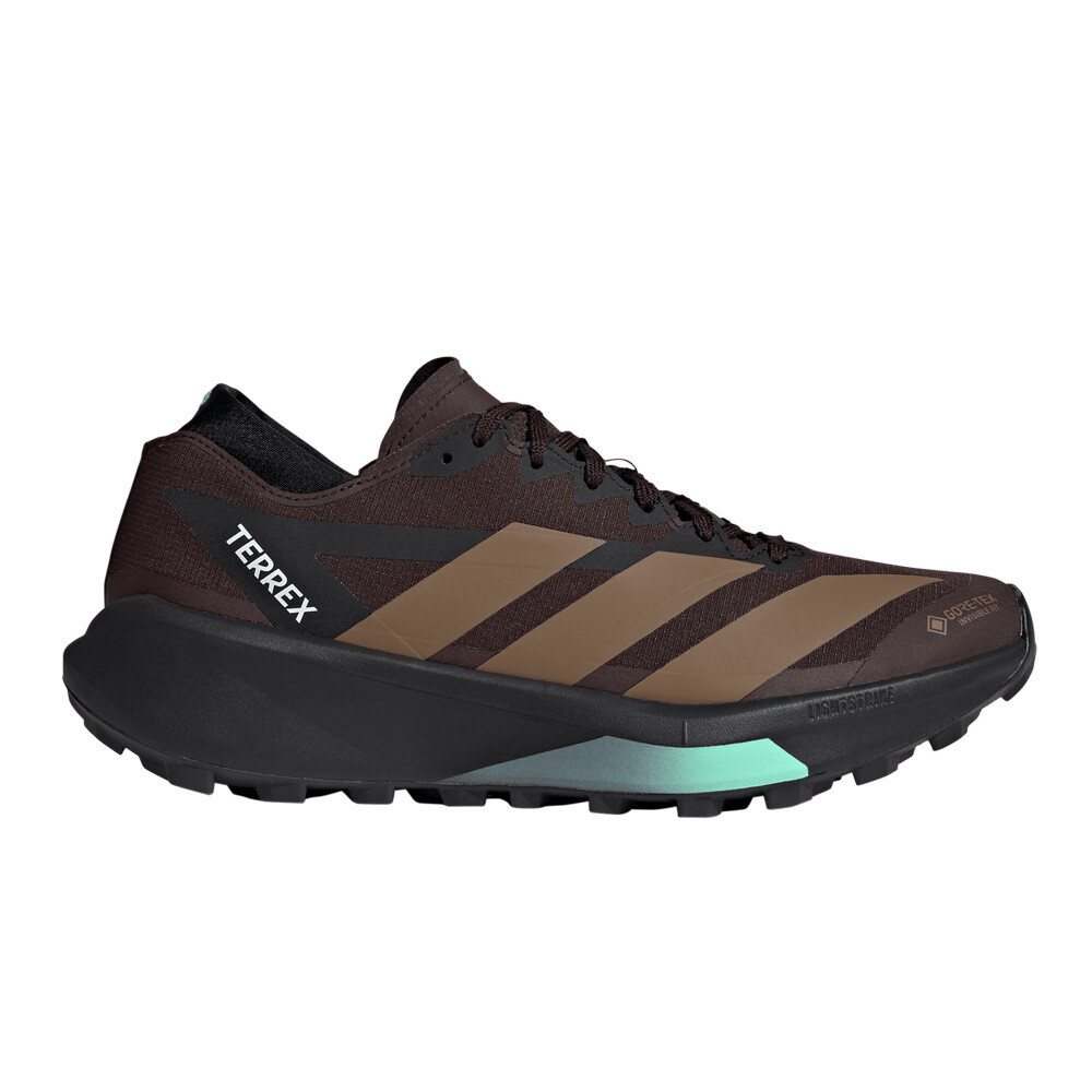 adidas Terrex Agravic GORE-TEX 2 Men's Trail Running Shoes | Aurora Coffee/Core Black/Pulse Mint