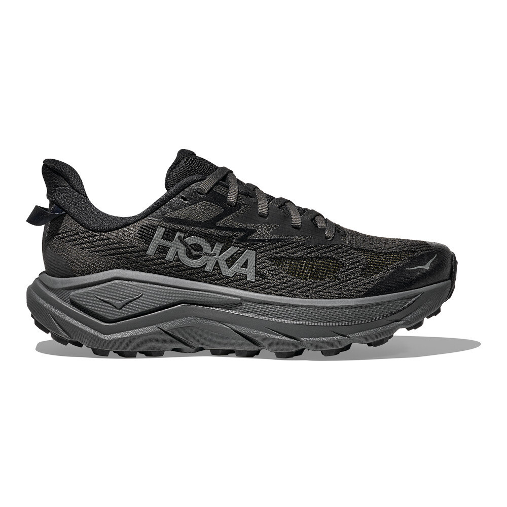 Hoka Challenger 8 Women's Trail Running Shoes (D Width) | Black/Outer Orbit