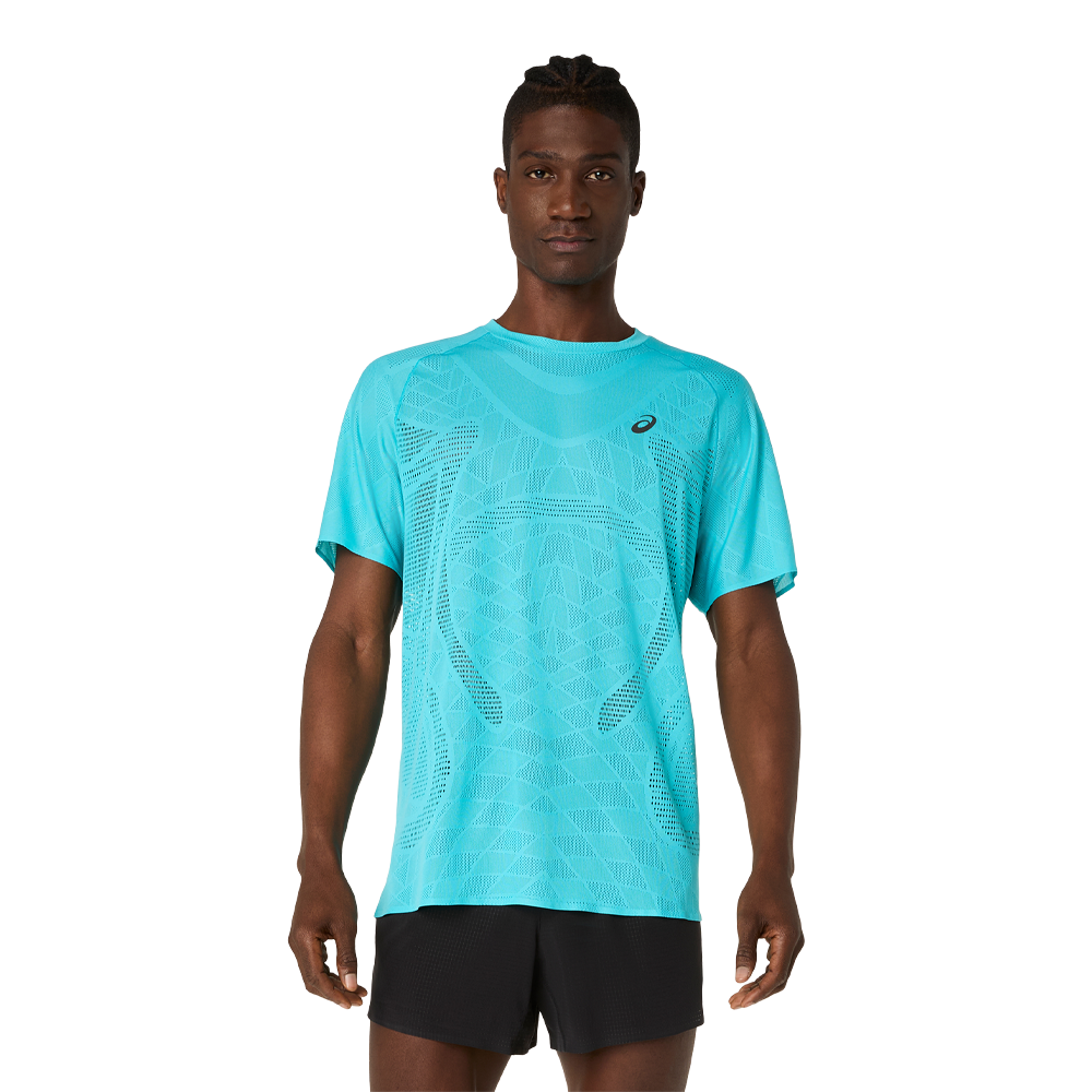 Asics Metarun Men's T-Shirt | Energy Aqua
