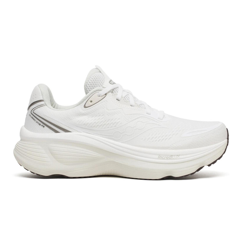 Saucony Hurricane 26 Men's Running Shoes | White/Quartz