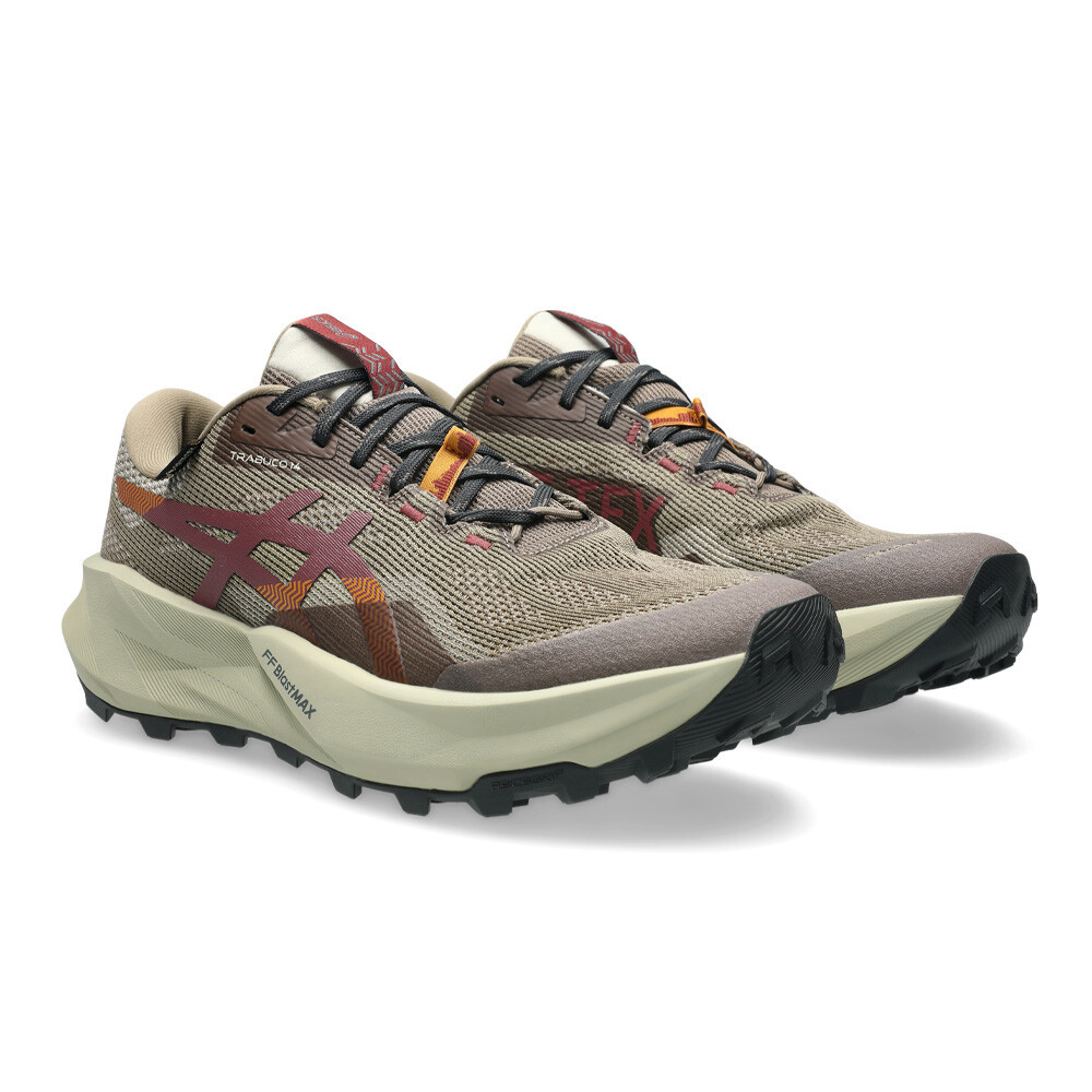 Asics Trabuco 14 GORE-TEX Men's Trail Running Shoes | Taupe Grey/Oatmeal