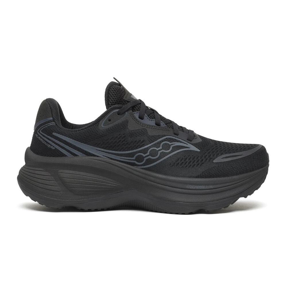 Saucony Hurricane 26 Men's Running Shoes | Triple Black