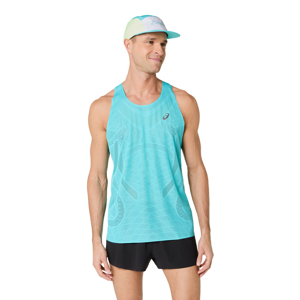 Asics Metarun Men's Vest | Energy Aqua