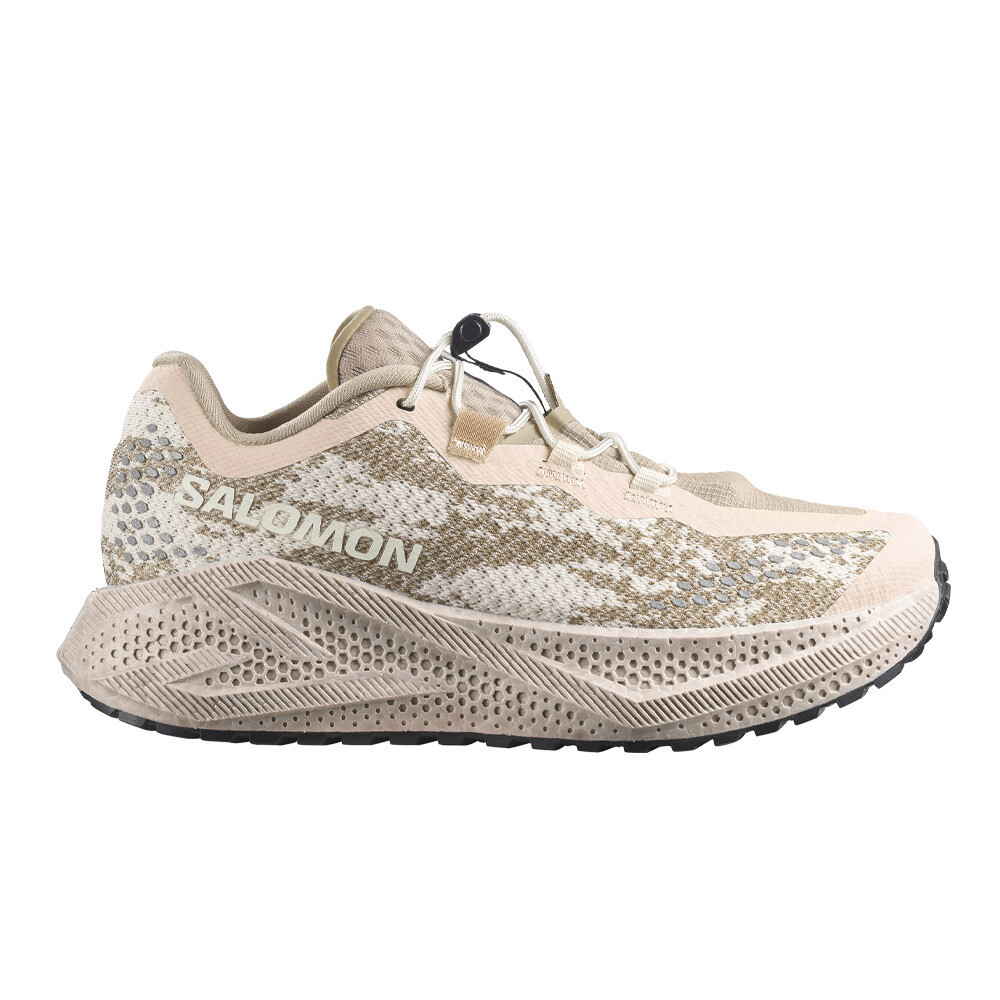 Salomon Aero Glide 4 GRVL Women's Trail Running Shoes | Tapioca/Desert Tan/Burro