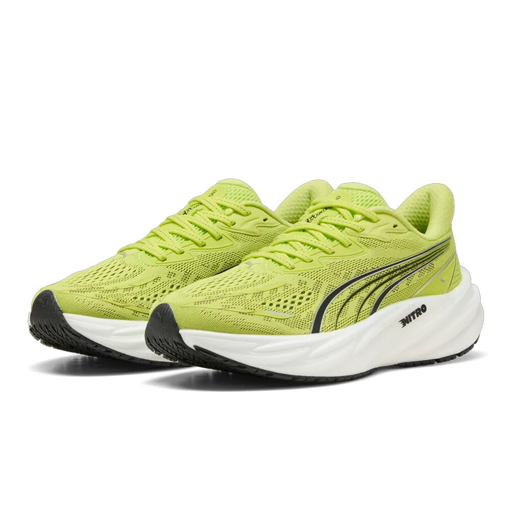Puma Velocity Nitro 5 Women's Running Shoes | Sunny Lime/Black