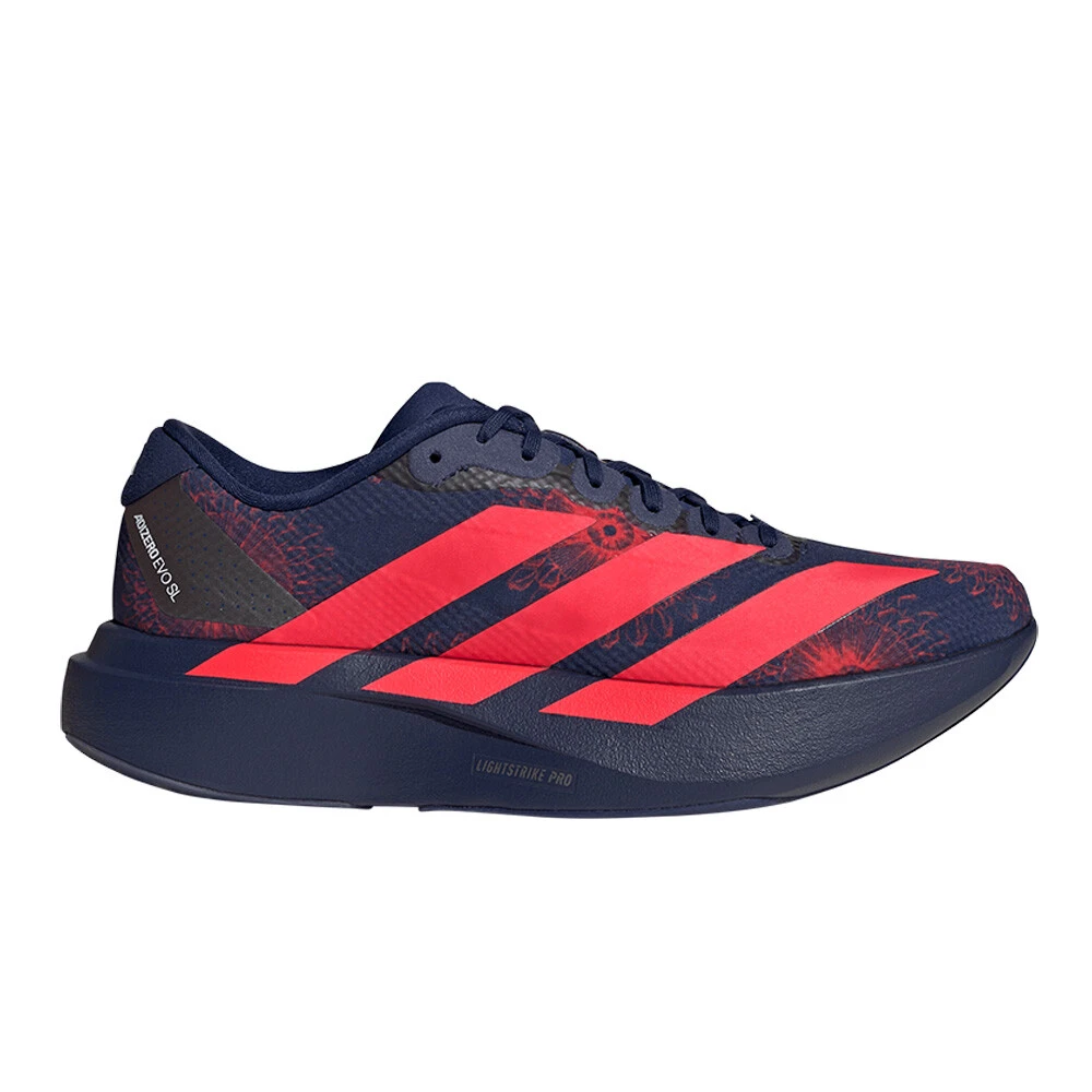 adidas Adizero Evo SL Women's Running Shoes | Dark Blue/Lucid Red/Muted Purplet