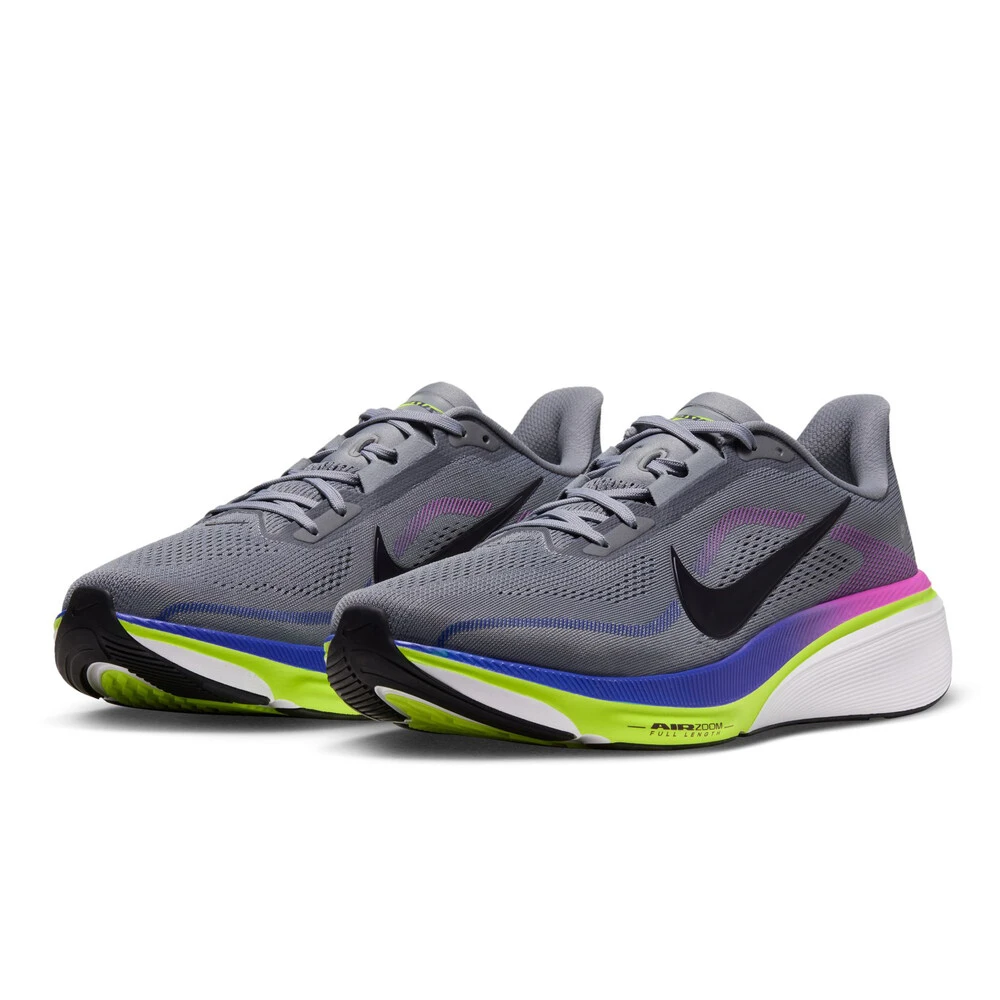 Nike Air Zoom Pegasus 42 RSG Men's Running Shoes | Stealth/Purple Dynasty/Volt — photo 1