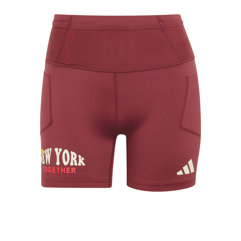 adidas Adizero NYC Women's Tight Shorts | Shadow Red — photo 1