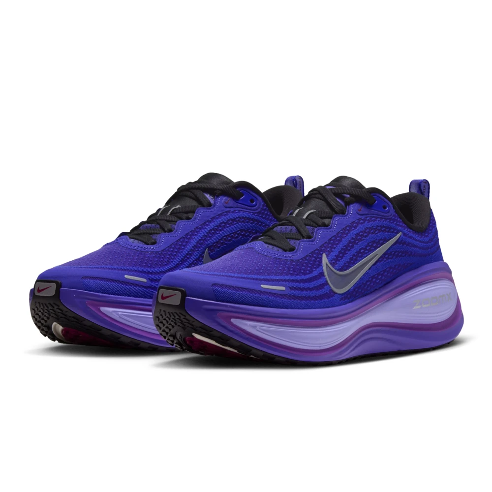 Nike Vomero Plus Women's Running Shoes | Black/Metallic Silver/Persian Violet