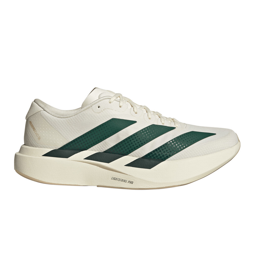 adidas Adizero EVO SL Woven Men's Running Shoes | Off White/Collegiate Green/Royal Blue