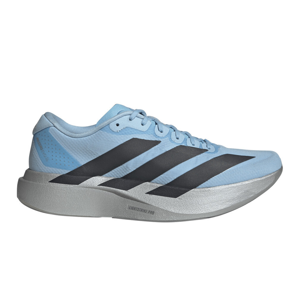 adidas Adizero EVO SL Woven Men's Running Shoes | Clear Sky/Carbon/Silver Metallic
