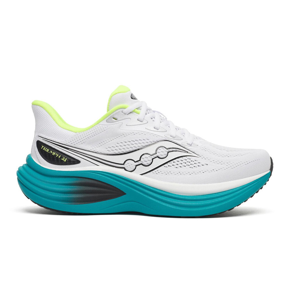 Saucony Triumph 24 — White / Tranquil