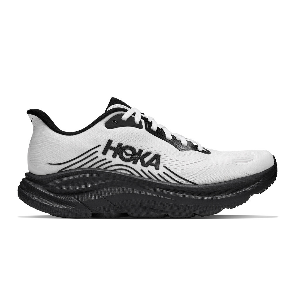 HOKA Clifton 11 — White / Black