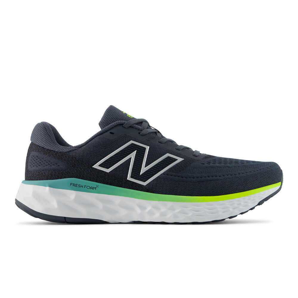 New Balance Fresh Foam X EVOZ v4 — Graphite With Alkaline Green