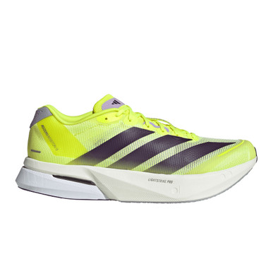 adidas Adizero Boston 13 — Solar Yellow / Aurora Plum / Powder Plum