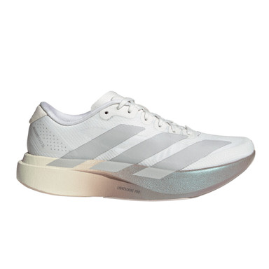 adidas Adizero EVO SL Woven — Crystal White / Grey Two / Matte Purple Metallic