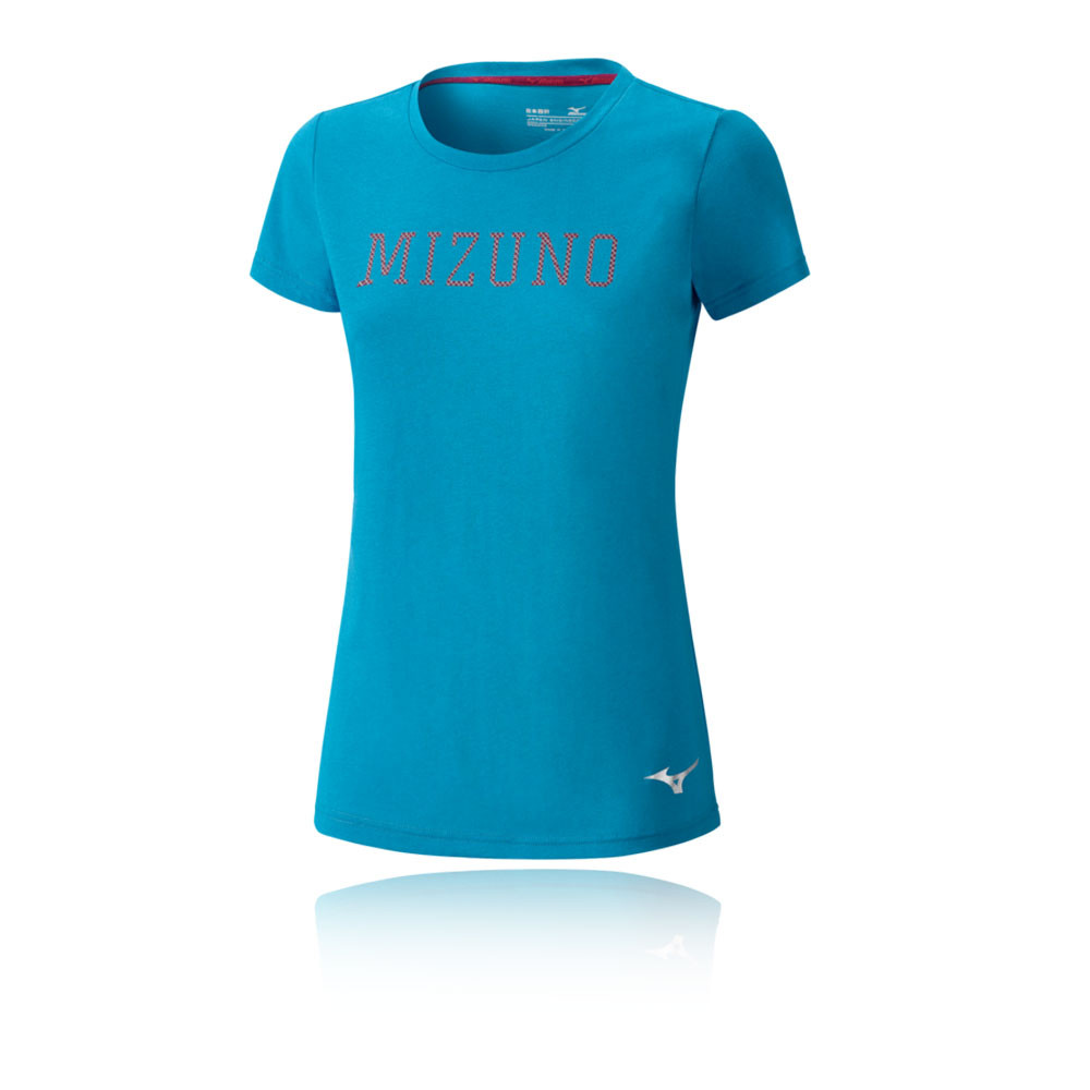 Mizuno Heritage Graphic para mujer camiseta de running