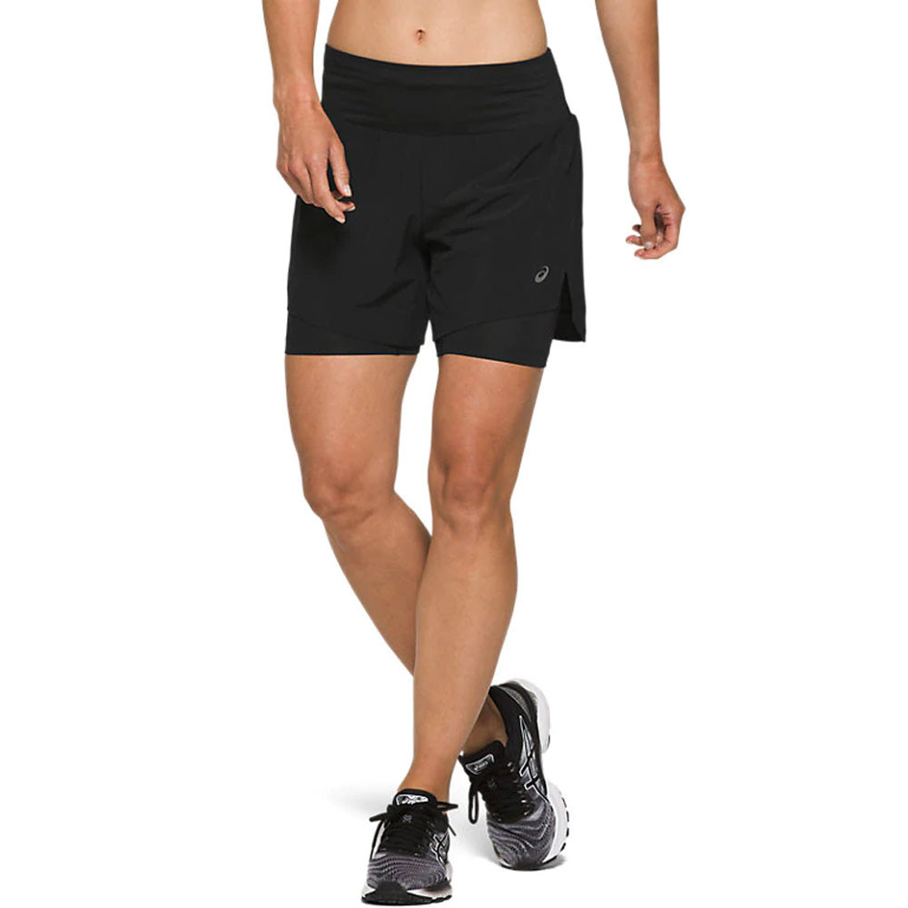 ASICS 2-In-1 5.5 zoll Damen Shorts