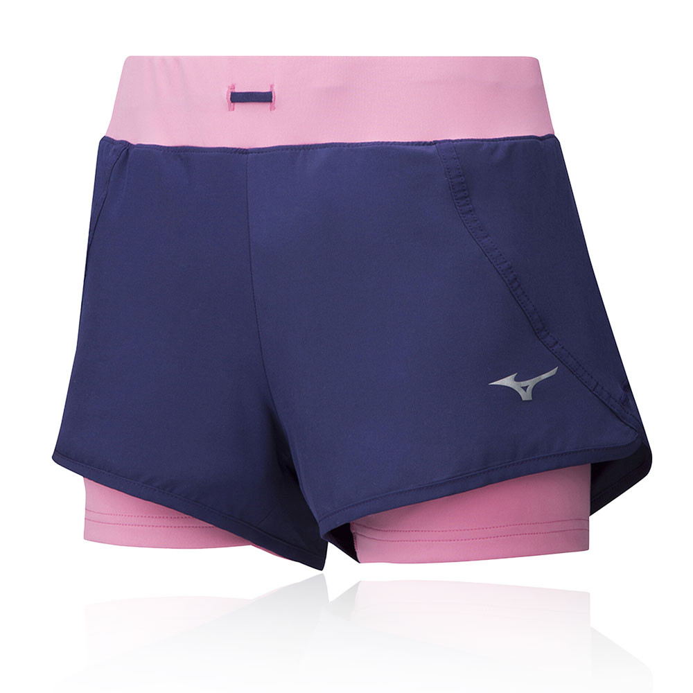 Mizuno Mujin 2in1 4.5 femmes shorts