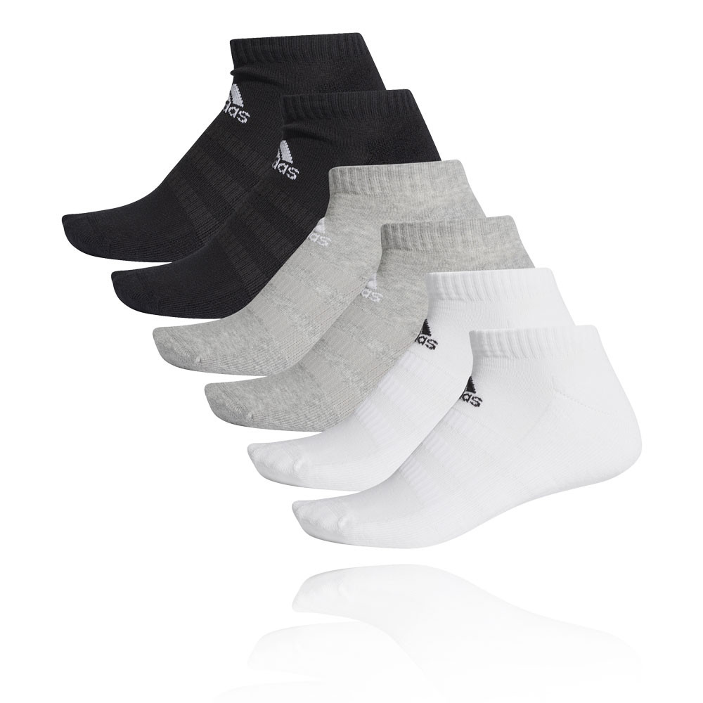 adidas Cushioned Low-Cut Socks (6-Pack) - AW21