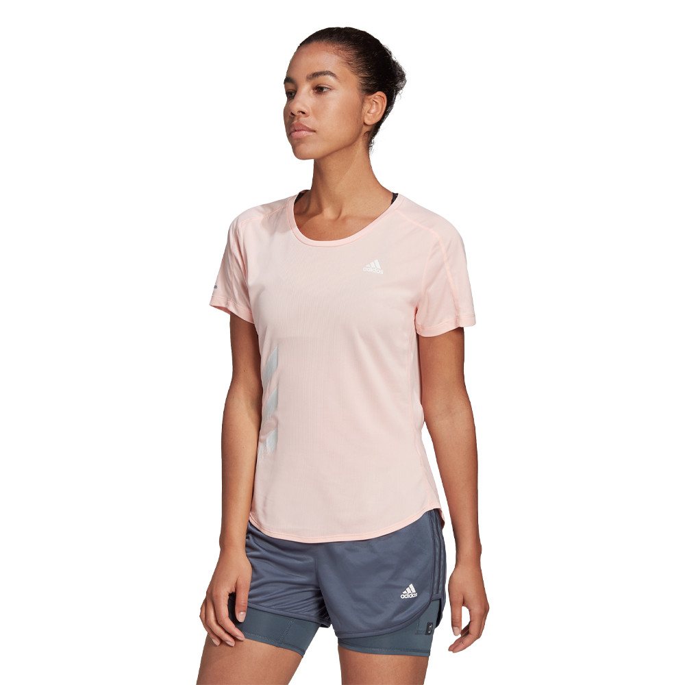 adidas Run It 3 Stripe Women's T-Shirt - SS20