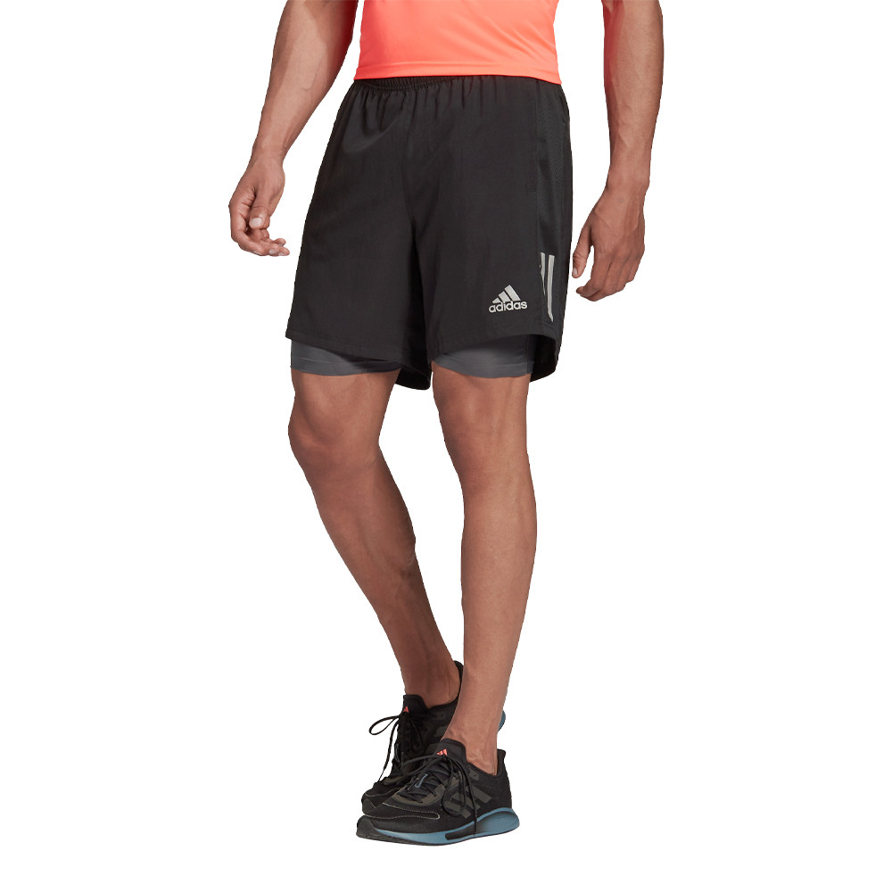 adidas Own The Run 9 Inch 2-in-1 Shorts - SS21 adidas Own The Run 9 Inch 2-in-1 Shorts - SS21